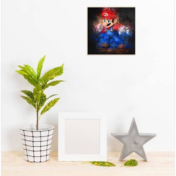 En bit 30×40cm 5D DIY Diamantmålning Kit Full Drill för Reklam