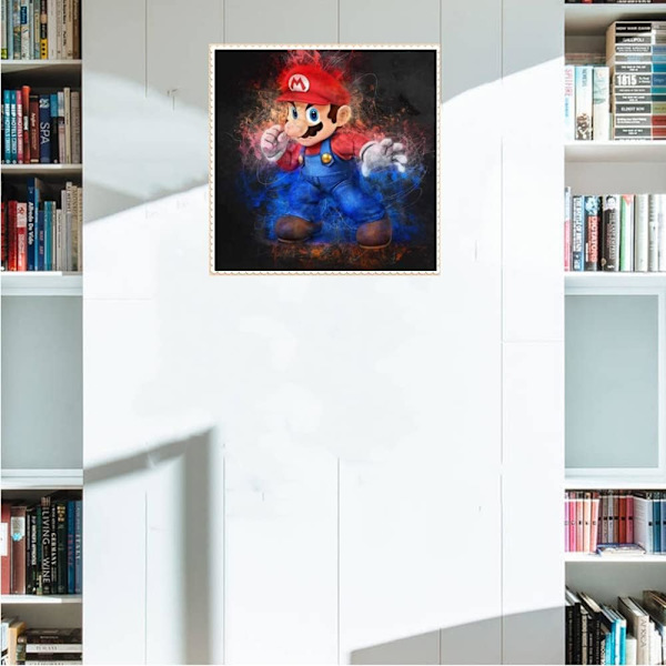 En bit 30×40cm 5D DIY Diamantmålning Kit Full Drill för Reklam