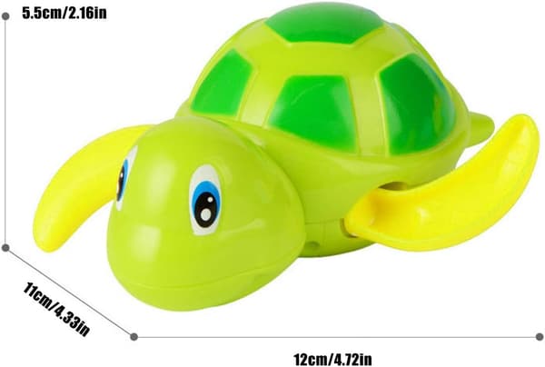 *Søte skilpadder badeleke 3 farger, badeleker skilpadde badekar svømming*