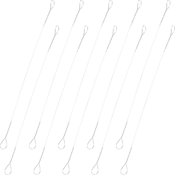 10 stk. Robust ostehøvl wire rustfrit stål ostehøvl wire udskiftning køkkenforsyning