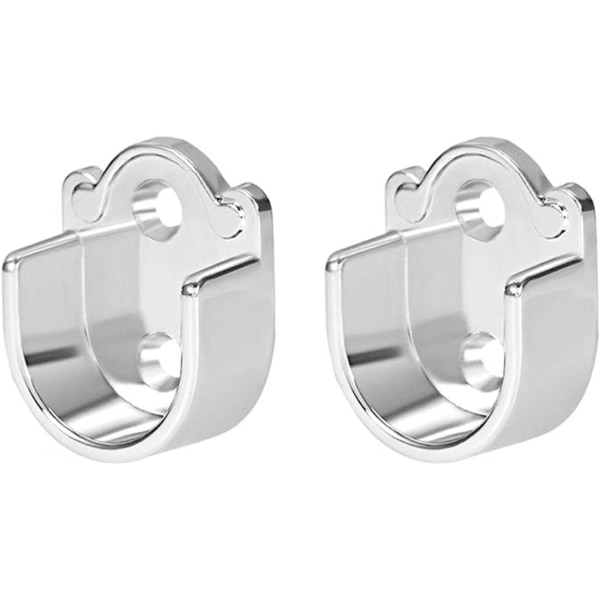 #x 22mm Zink Flange Bruseforhængsstang Beslag, Skabsbeslag,#