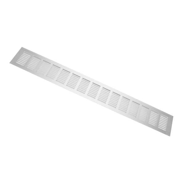 600x80mm Luftstrømsventilationsplader Skodder Aluminiumlegering til RV-skabe