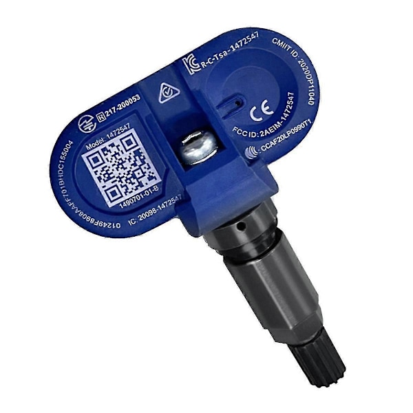 1 st 1490701-01-B Bluetooth TPMS Däcktryckssensor för Y X S 2020-2023 Monitor 1490750-01-A 1490