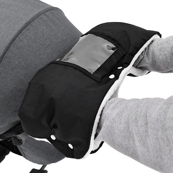 Rattailasäkit Puhelinlokerollinen, Musta Rattailatarvike Käsi