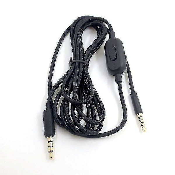 2m Portabel Hörlurskabel Ljudsladd för Logitech Gpro X G233 G433 Hörlurar Headset Tillbehör