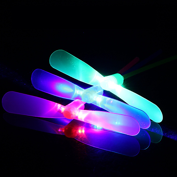 30 stk Bambus Libelle, Streng Libelle Leke, LED Bambus Libelle