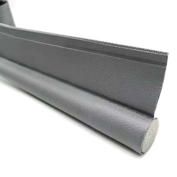 2 x Gray Door Bottom Sealing Strip, Sound Insulation, Windshield