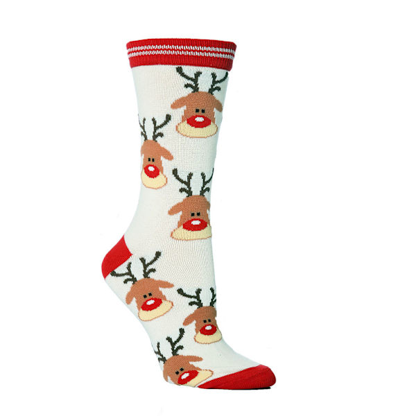 #5 Par Kreative Julevarme Bomulls Sokker - Juleelementer#