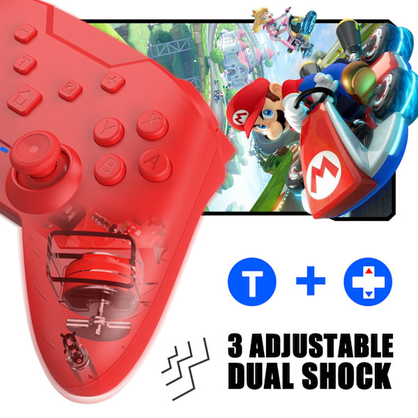 Kontroller för Nintendo Switch/Switch Gamepad (svart)