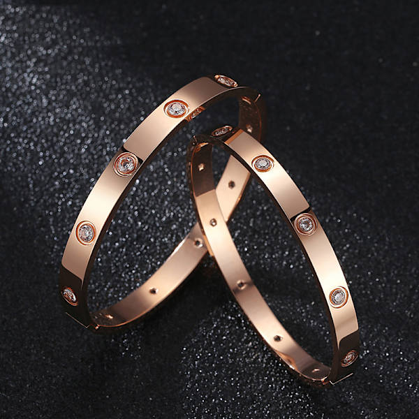 Smal Hängsmycke med Kristall Armband