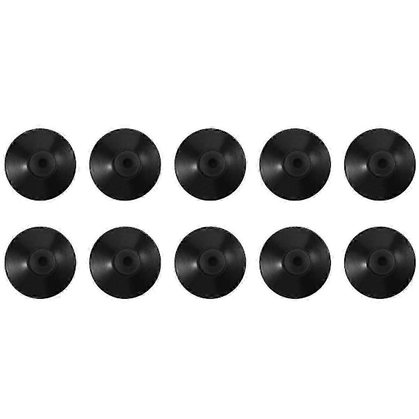 10 x Svarta gummi 27mm Sugkopp Klämma För Akvarium Fisk Tank Pump