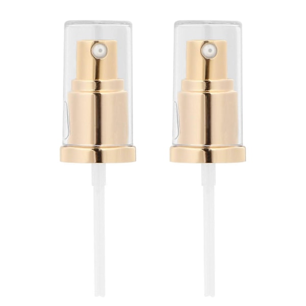 2 stk. Erstatningspumper for Foundation, Plast Flytende Foundation Sminkepumpe