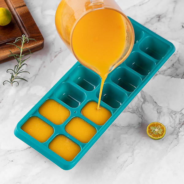 Isformar i plast för isbitar per form med lättsläppt design