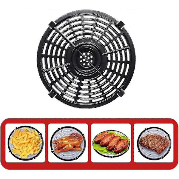 30 stk. Gummibeskyttere for Airfryer, Reservedeler for Airfryer, Erstatningsgummi, Erstatningsgummibeskyttere for Airfryer Grillplate, Air Fr