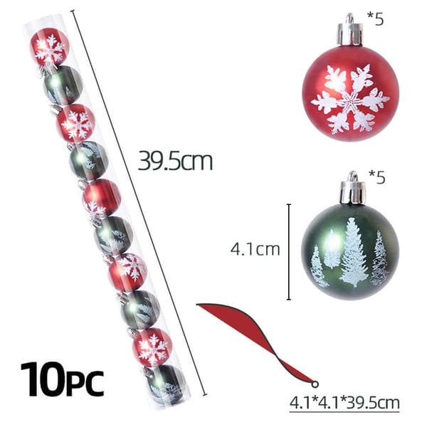 #Julekule i galvanisert stål, 4 cm#