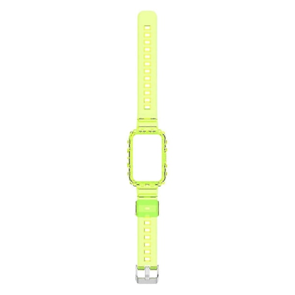 Silikonarmband för Xiaomi Mi Band 7 Pro, med integrerat klockfodral