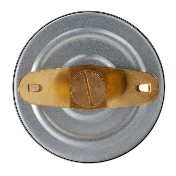 /#/Termometer Rustfrit Stål Bimetal Termometer 0-120℃ 63mm Indus/#/