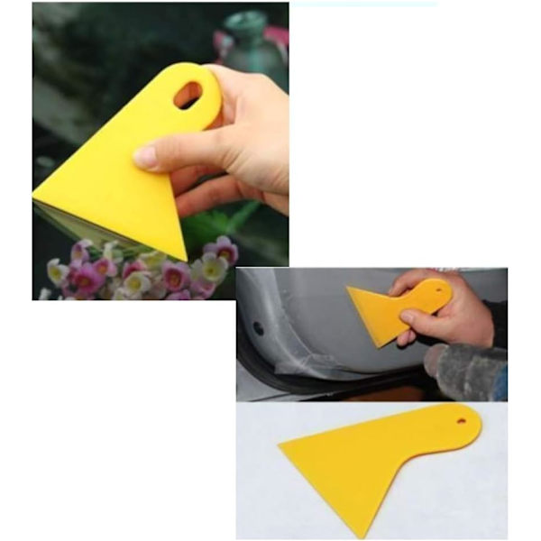 6 stycken plastspatlar, plastskrapor, verktyg för bilvinylfolie, squeegee