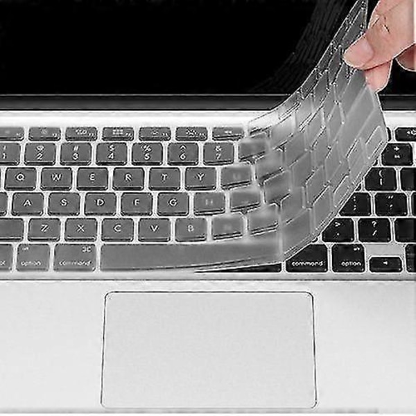 Flexibelt Ultratunt Transparent TPU Tangentbordsskydd för MacBook Air Pro 11/13 Tum