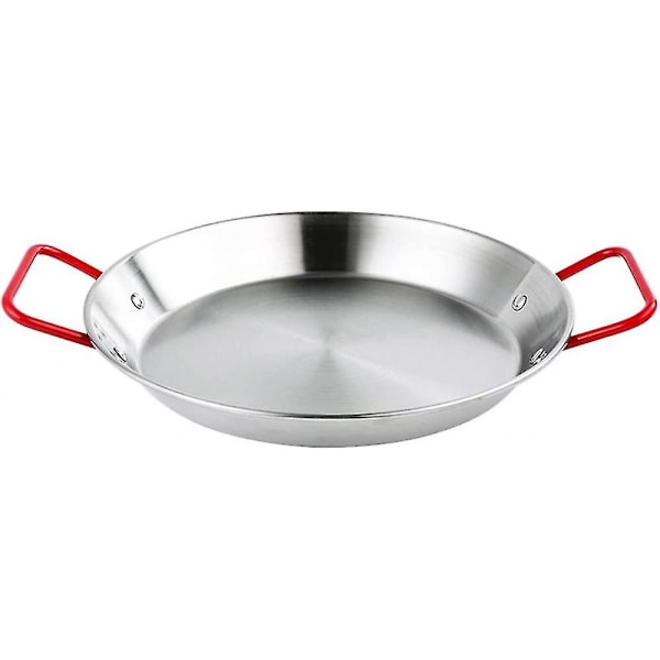 Non-stick Paellapanna i rostfritt stål Paellafat 32cm
