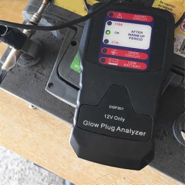 12V Glødeplugganalysator for bil, glødepluggtester LED Diagnostisk verktøy