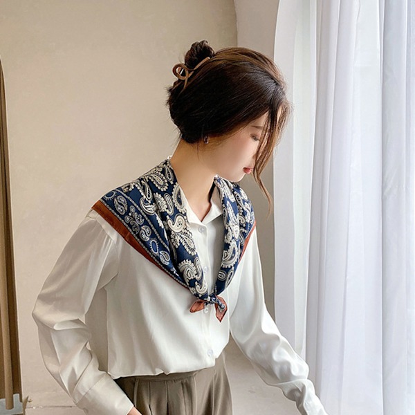 #Elegant sjal för kvinnor i konstgjord siden#