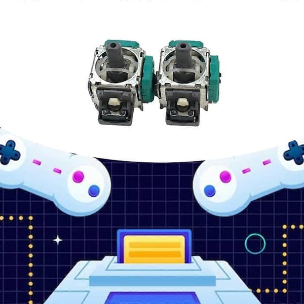 3D Analog Joystick 3-benet Sensormodul Potentiometer Thumb Sticks Potentiometer Egnet til SwitchPro Controller 6 i 1