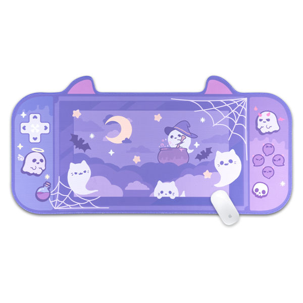 #Ghost stort musemåtte, 79×39cm#