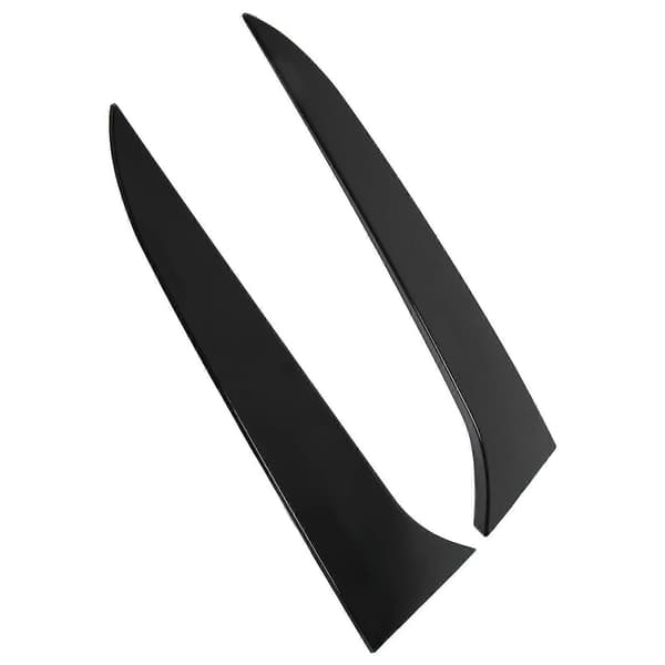1 par bagrude spoiler blank sort ABS plast sidevinge dæk trim til X1 E84 2009?2015