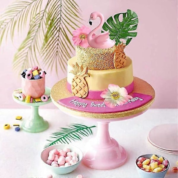 Iso Flamingo Kakunkoriste Flamingo Syntymäpäiväkakun Koristelu Flami