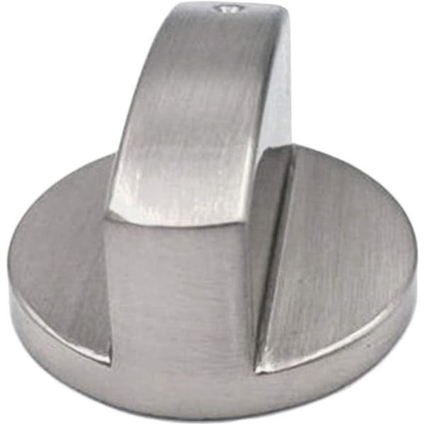 *Set om 4 silver metallknoppar för gasspis, ugn eller häll - fixering h*