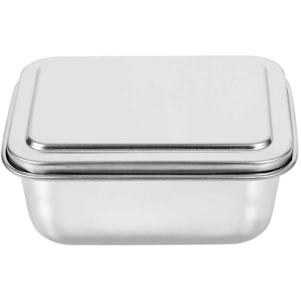 Rustfritt stål bakeform dampform Tiramisu bakeform med lokk kakebakeform