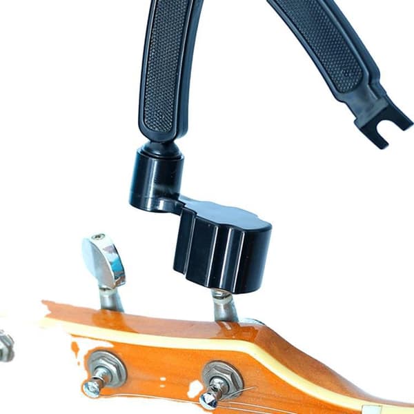 #3 i 1 Gitarrsträngs-lindare, strängklippare och bryggpinne-avdragare Multifunktionellt gitarrverktyg för elgitarr Ukulele Mandolin Reparation#