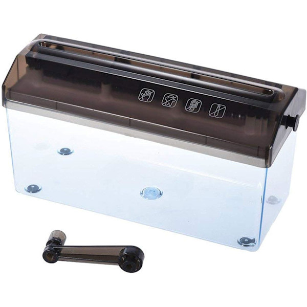 #A4 Shredder Makulært Papir Manuel Hånd Papir Shredder Dokument Fil Håndlavet#