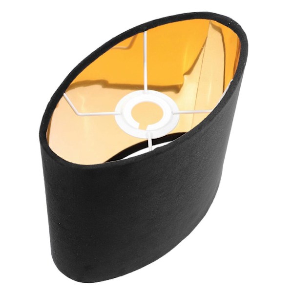 1 st Stabil Lampskärm Oval Lampkupa Praktisk Rumslampskärm Skrivbordsdekor