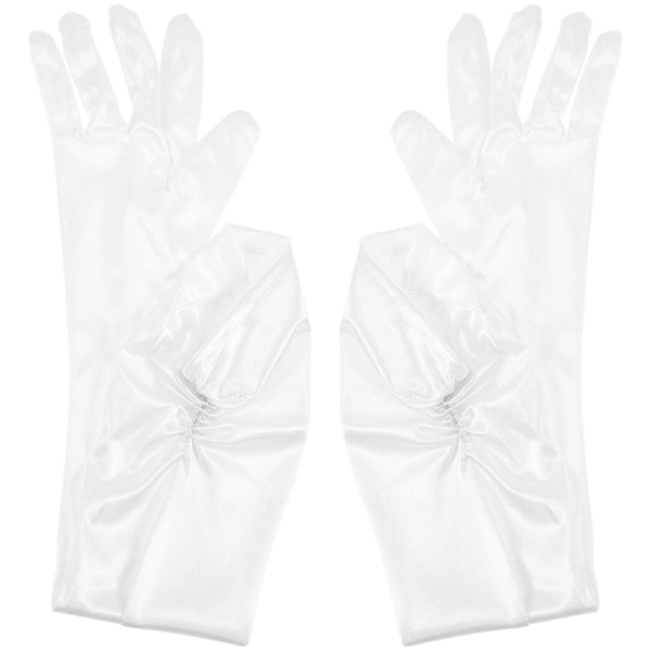 1 Par Elegante Bryllupshansker Mesh Hansker Brude Bryllupsdekor Hansker for Brud