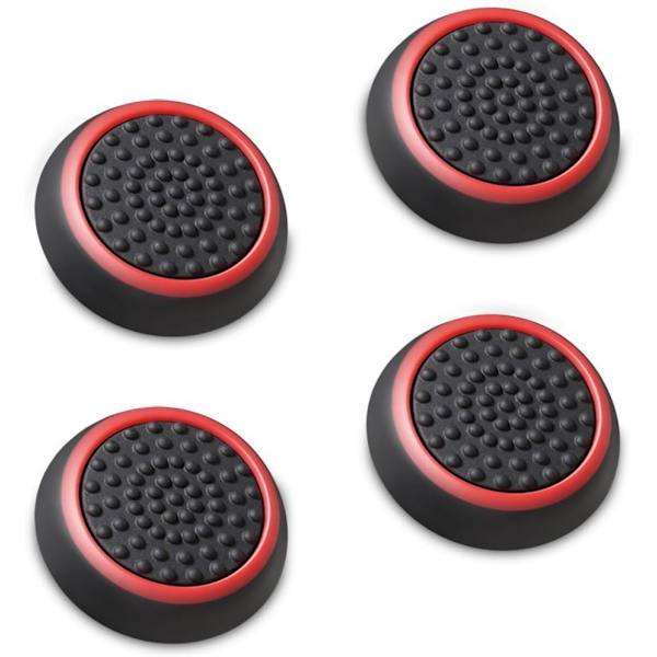 Ersättningskontroll Joystick-hatt [4-pack] Silikon Tumskydd
