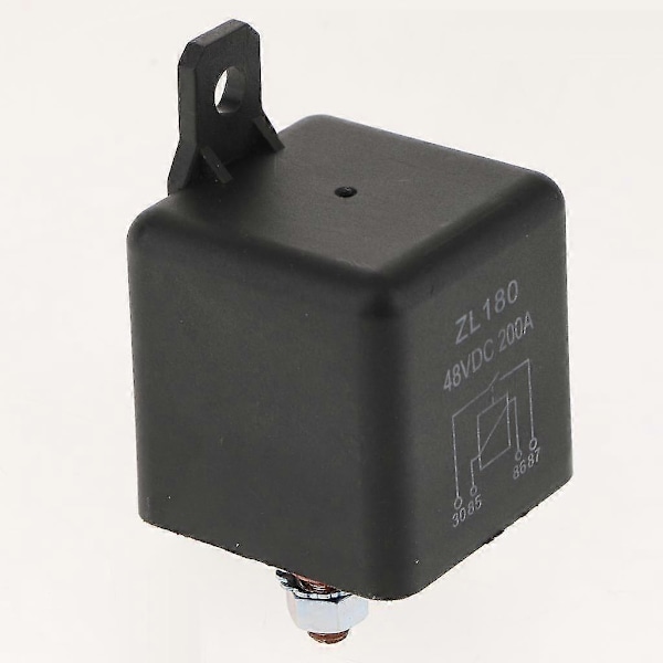 Zl180 Bil Lastebil Motor Starter Kraftig Delt Lading 4 Pin Relé 200a 48v