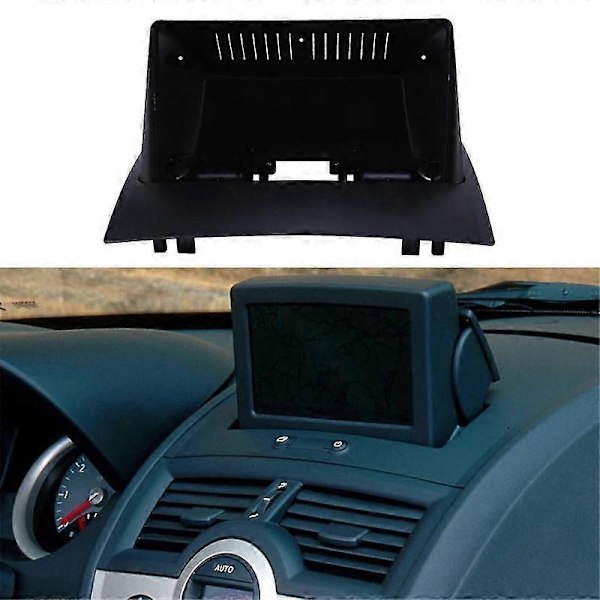9 Tommers Fasader for 2 2002-2009 Bilradio Stereo Hovedenhet 2 Din Panel DVD GPS MP5 Spiller Dash Ramme Deksel