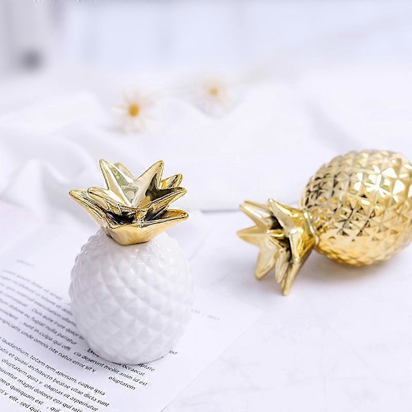Ananas hantverk ornament keramik spargris heminredning fotorekvisita