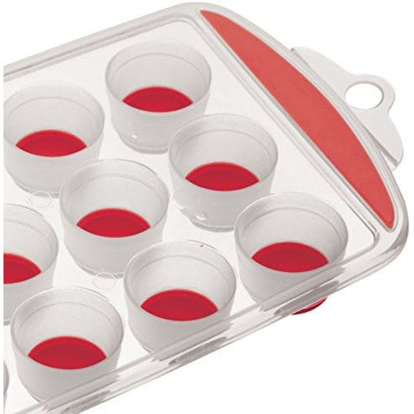 Silikon isterningbakke med 21 rum isterningform kreativ isterningboks