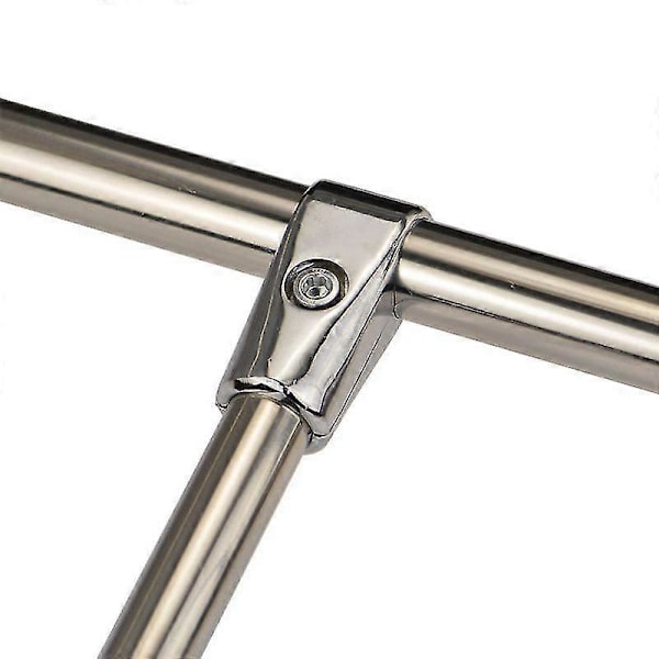 2st 32mm Id Display Rack Clamp Beslag Ställning Komposit Röranslutning 2-vägs
