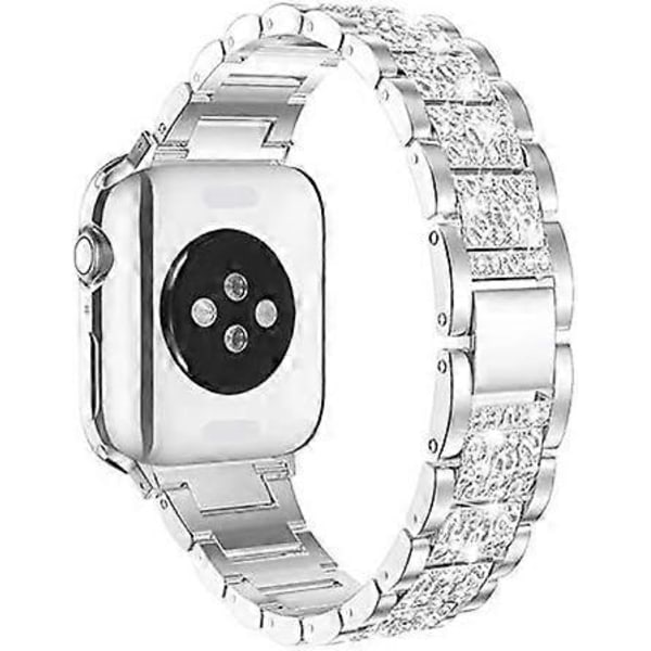 Kompatibel med Apple Watch Armband 38mm med Skal för Kvinnor, Metall