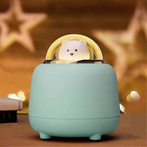Bluetooth-kaiutin valoilla, Karhu langaton kaiutin säädettävällä yövalolla Kawaii-huoneen sisustukseen, syntymäpäivälahjat