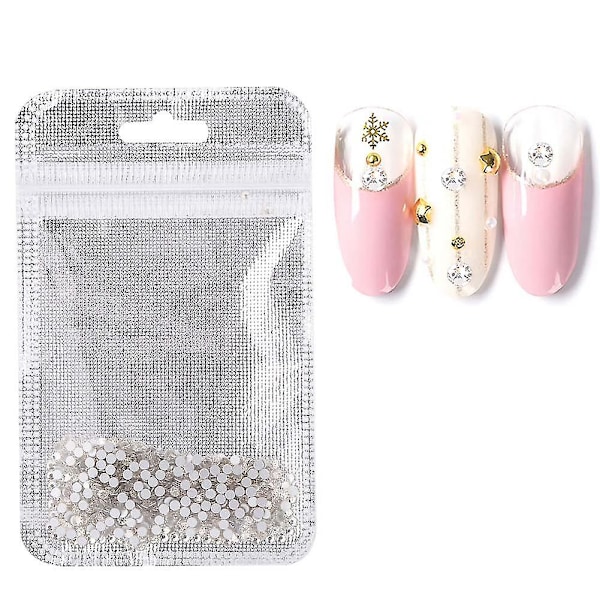 Färgglada Nagelkonst Rhinestones 1000st - Platt Botten, Manikyrverktyg, 01#