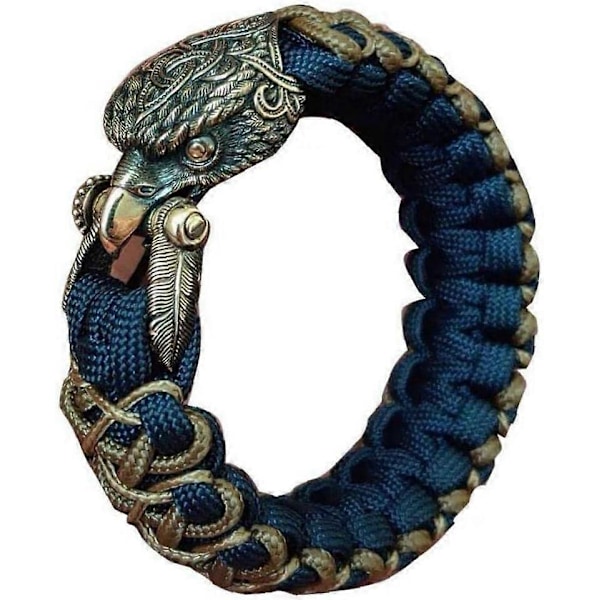 Retro Messing Ørne Spænder Justerbart Rustfrit Stål Beslag til DIY Paracord Armbånd Tilbehør Værktøj