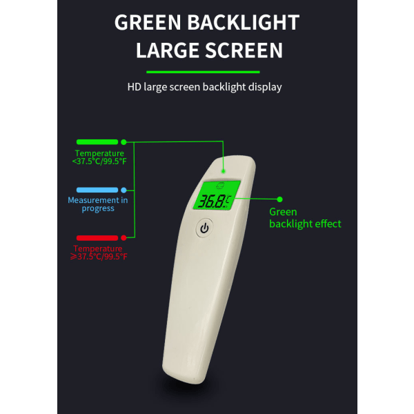 Elektronisk Infraröd Termometer Hög Noggrannhet Termometer för Bebis