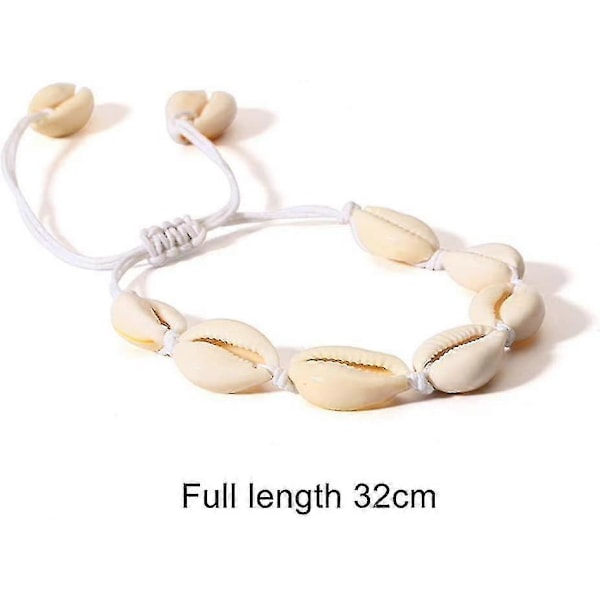 2 st Skal Halsband Armband, Skal Armband Skal Halsband Choker Skal