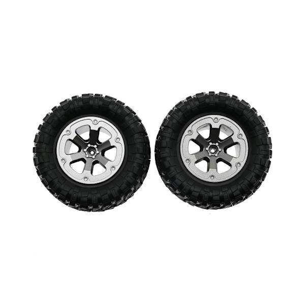 /#/4 stk./sæt RC Crawler-dæk 1:16 Crawler-dæk Gummidæk RC Tilbehør Fjernbetjening Militærbil Del/#/