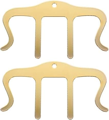 2 musikmappar (guld), musikpappersmapp för piano, gitarr, viola